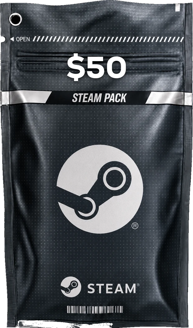 $50 Steam Wallet Code